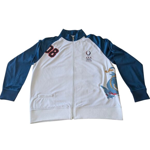 USA Olympic Team Jacket 2008 Beijing Olympics - USOC USA House - Men's Sz XL - Picture 2 of 15